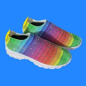 Rainbow Tennis Shoes
